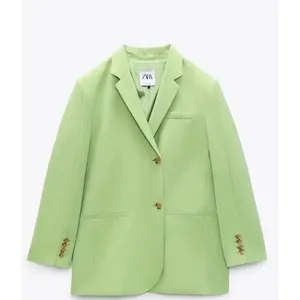 ✨Zara Pistachio Green Multi-Ways Sz XS Blazer✨ thumbnail 7