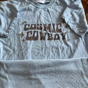 Cosmic Cowboy' t-shirt sz M thumbnail 1