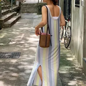 COS Striped Tank Maxi Dress Sz S thumbnail 7