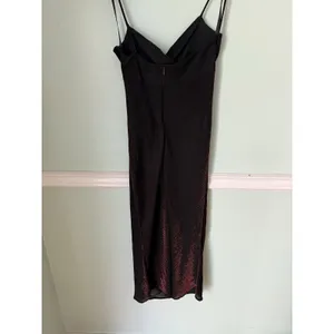 Hot Kiss Vtg Y2K‎ Fashion Bug Black Asymmetrical Mesh Slip Dress S Gothic Fairy Grunge thumbnail 5