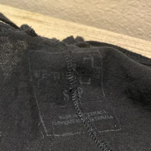 FREE PEOPLE We the Free Oversized Black Halter Tank Top Flowy Size Small S thumbnail 3
