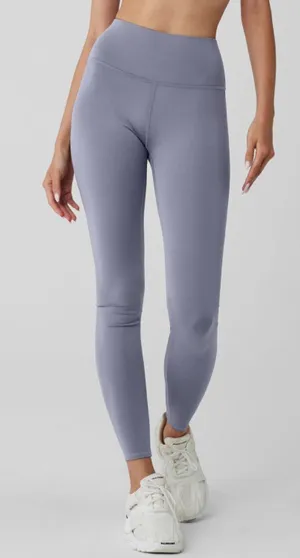 Alo High-Waist Airlift Leggings Fog Hi-Rise Waisted Tights Full-Length Skinny S thumbnail 1
