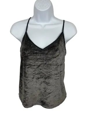Victoria’s Secret S Velour Terry Cloth Tank Top Spaghetti Strap Soft Lounge Y2K thumbnail 1