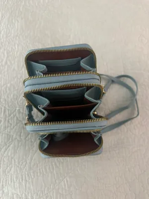 Forever Young Light Blue Purse thumbnail 3