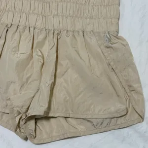 Free People FP Movement The Way Home Vanilla Running Shorts Women Small Athletic thumbnail 2