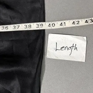 Cynthia Steffe Silk Dress Size 10 Black Sleeveless Ruffled Gothic Dark Romantic thumbnail 11
