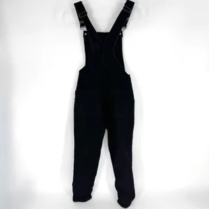 J. Crew Black‎ Denim Bib Overalls Size XXS thumbnail 2