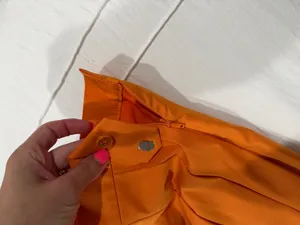 J lindeberg orange pleated skirt Size M thumbnail 5