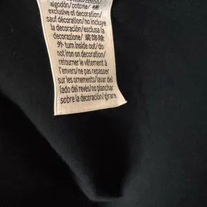 PINK Victoria's Secret Black Long Sleeve Graphic Style Shirt Sz L NWT thumbnail 5