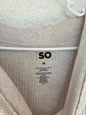 SO Sweater Tan Size M thumbnail 2