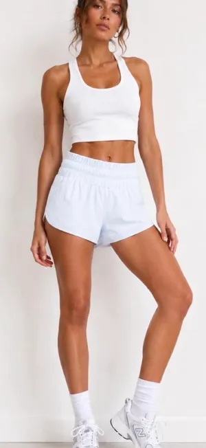 NWT Free People FP Movement Women's The Way Home Shorts White Size Medium thumbnail 10
