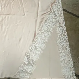 Elegant Cream Satin Slip Dress thumbnail 3