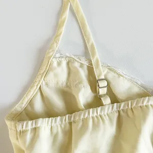 Princess Polly Womens Old School Love Pale Yellow Lace‎ Coquette Crop Top Size 4 thumbnail 7