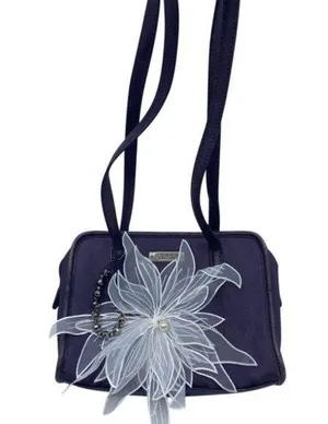 Coach Handbag Purple Customized with Applique thumbnail 1