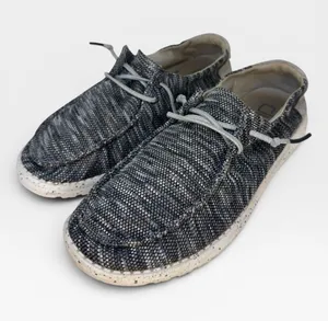 Hey Dude Wendy Sox Women’s Shoes Dark Grey US 9 thumbnail 1