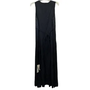 Vintage 90’s‎ Black Metallic Bodice Maxi Holiday/Party Dress NWT thumbnail 2