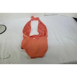 womens one piece swimsuit size S Orange thumbnail 2