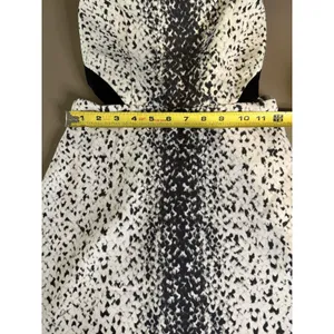 Bec + Bridge Snake Print Bodycon Dress Open Back Strappy Midi 2 XSmall Cocktail thumbnail 6