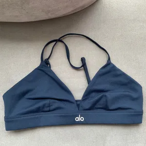 Alo Yoga Splendor Bra Navy/White M thumbnail 2