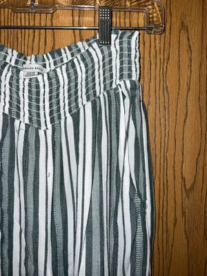 American Eagle Outfitters Soft Striped Pants thumbnail 1