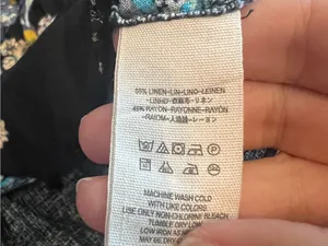 Free People Summer in Tulum linen floral Mini Dress small thumbnail 16