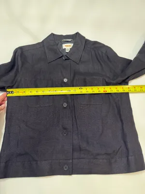 Talbots Linen Jacket Size 8 thumbnail 3
