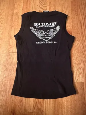 Harley-Davidson Bedazzled tank top thumbnail 4