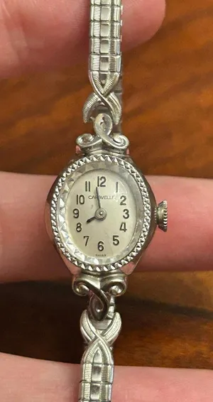 Watch caravelle Repair no batter Silver thumbnail 1