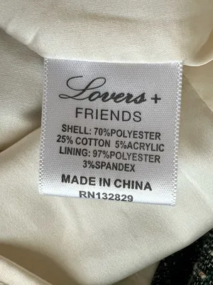 Lovers + Friends Women’s Aubrey Metallic Tweed Fit And Flare Mini Dress Size XS thumbnail 10