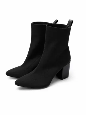 ✴️ STEVE MADDEN | Mairi Sock Boots – Women's Size 9 with Block Heel✴️ thumbnail 3