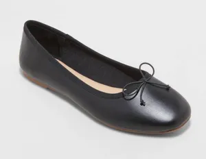Black Ballet Flats  thumbnail 1