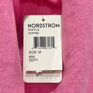 P.J. Salvage Pink Rainbow Heart Long Sleeve Soft Jersey Tee size M NEW Tags thumbnail 5
