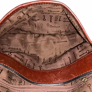 Fossil Reissue Floral Velvet Crossbody Bag Purse thumbnail 6