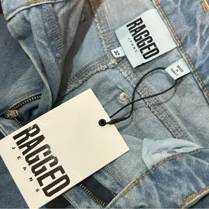 RAGGED Priest Blue Women's Raw Hem Jeans 32 NWT thumbnail 3