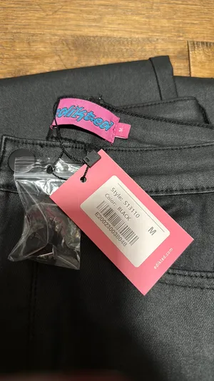Edikted Pants Leather thumbnail 2