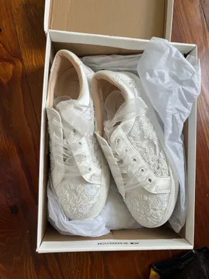 Betsey Johnson Bridal Sneakers thumbnail 3