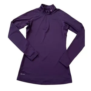 Nike Purple Athletic Top w/ Thumb Hole Women Size Small | 31-22 thumbnail 1