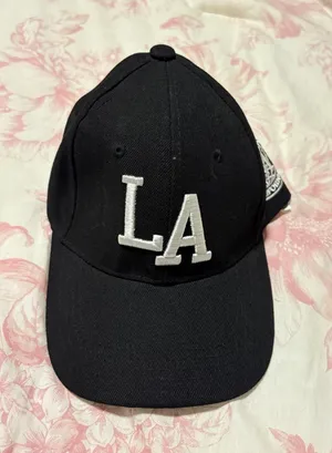 LA shein hat Black thumbnail 1