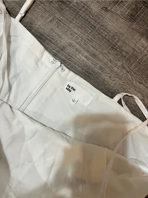 BY THE WAY by Revolve white cotton mini dress thumbnail 5