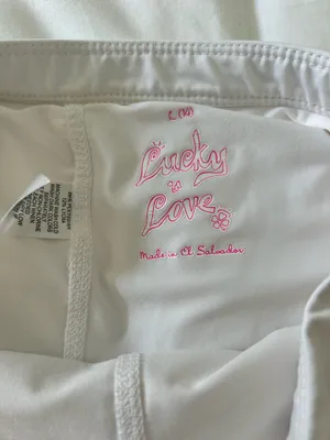 Lucky in Love White Pleated Tennis Skirt thumbnail 3