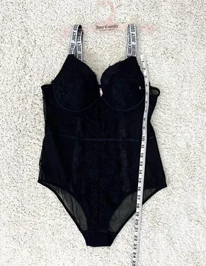 Juicy Couture Push-up Lace and Mesh Bodysuit thumbnail 6