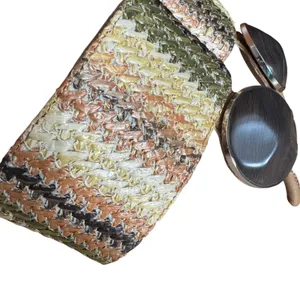Style & Co‎ Brandyy 7M Mocha Raffia Woven Thong Sandals Tropical Vacation Resort thumbnail 4