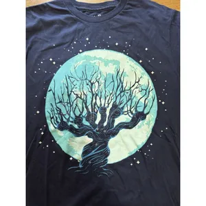 Harry Potter T Shirt Size Medium Cotton Short Sleeve Glow In The Dark‎ thumbnail 6