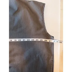 FIGS Rafaela Oversized Scrub Top XXL Heather Grey Technical Collection WXXSW1003 thumbnail 4