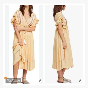 Free People Bali Will Wait For You Midi Dress thumbnail 3