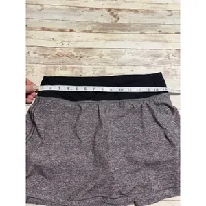 Lululemon Pace Rival Skirt Women's Size 6 Tall Heathered Gray Skort Tennis thumbnail 7