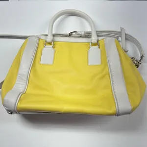 Kate Spade Blake Hudson Street Leather Satchel Crossbody Bag Limonium Yellow thumbnail 5