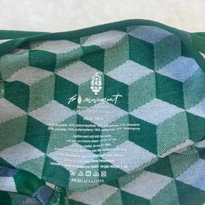 Free People Movement Green Throw One Shoulder Jacquard Bra XS/S thumbnail 5