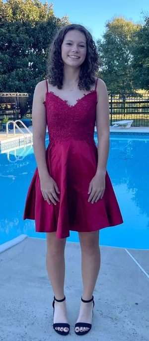 Red Formal Dress thumbnail 1
