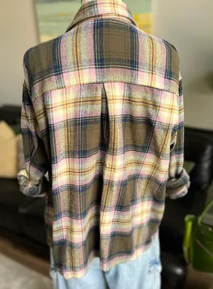 Old Navy Boyfriend Flannel thumbnail 3